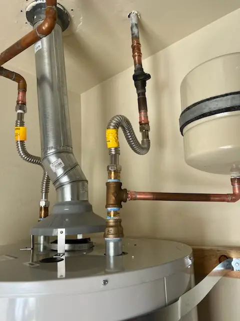 Water heater installation and plumbing repair in Jones Beach
